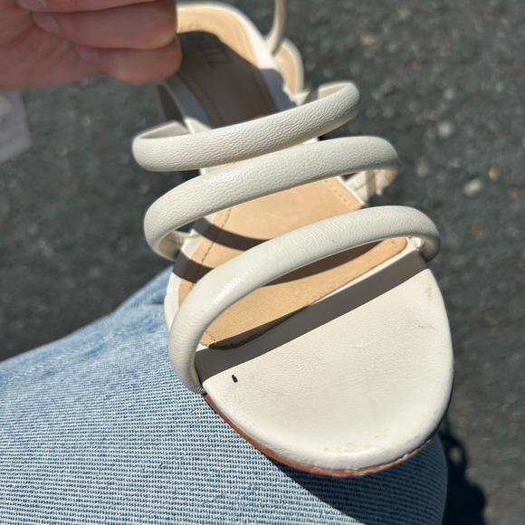 Schutz Strappy Block Heel Summer Sandal - Picture 10 of 15